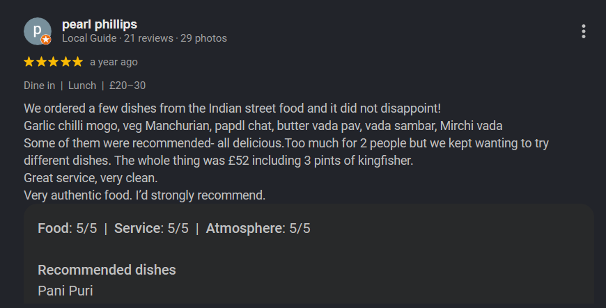Customer review 7